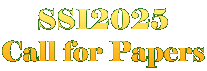 SSI2025 Call for Papers